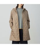 【ジェイ プレス/J.PRESS】の【WEB限定カラーあり・洗える】コンパクトタフタキルティング 2WAY スタンドカラー コート ベージュ系|ID: prp329100004636966 ipo3291000000033411519