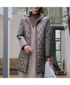 【ジェイ プレス/J.PRESS】の【WEB限定カラーあり・2way】コンパクトタフタキルティング フーデッド コート スレートブラウン系|ID: prp329100004636966 ipo3291000000034072917