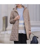 【ジェイ プレス/J.PRESS】の【WEB限定カラーあり・2way】コンパクトタフタキルティング フーデッド コート ベージュ系|ID: prp329100004636966 ipo3291000000034331594