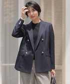 【ジェイ プレス/J.PRESS】のモナベールツイル ダブル ジャケット ネイビー系|ID: prp329100004636970 ipo3291000000033819758
