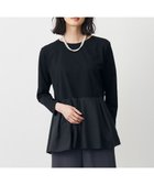 【ジェイ プレス/J.PRESS】の【WEB限定カラーあり】レイヤードジャージー フレア カットソー 人気、トレンドファッション・服の通販 founy(ファニー) ファッション Fashion レディースファッション Fashion for Women トップス・カットソー Cut & Sew Tops シャツ・ブラウス・オフィスカジュアル Elegant Blouses & Button-Ups ロングTシャツ・Tシャツ Longline T-Shirts & Tees カットソー・ベーシックTシャツ Cut-and-Sewn Tops / Stretch Tees & Basics カットソー Cut and Sewn Top ジャケット Jacket, Outerwear ストレッチ Stretch, Stretchy Fabric フレア Flare, Flared A/W・秋冬 Autumn/Winter S/S・春夏 SS, Spring/Summer, Warm Season 夏 Summer thumbnail 【WEB限定カラー】ブラック系|ID: prp329100004636973 ipo3291000000036255703