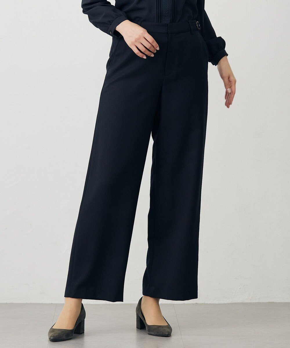 【ジェイ プレス/J.PRESS】のモナベールツイル ワイド パンツ インテリア・キッズ・メンズ・レディースファッション・服の通販 founy(ファニー) 　ファッション　Fashion　レディースファッション　Fashion for Women　パンツ　Pants & Trousers　ストレッチ　Stretch, Stretchy Fabric　フィット　Fit, Slim Fit　ワイド　Wide, Wide Fit　A/W・秋冬　Autumn/Winter　ネイビー系|ID: prp329100004636979 ipo3291000000035817980