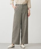 【ジェイ プレス/J.PRESS】のモナベールツイル チェック ワイドパンツ ブラウンチェック系|ID: prp329100004636982 ipo3291000000033411611