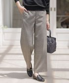 【ジェイ プレス/J.PRESS】のモナベールツイル チェック ワイド パンツ ブラウンチェック系|ID: prp329100004636982 ipo3291000000035522637