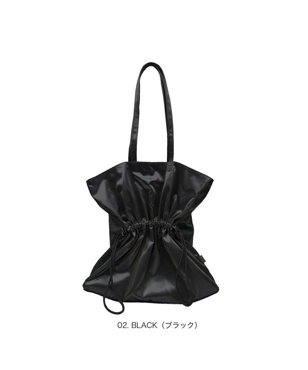 【ルートート/ROOTOTE】の3636【シャーリングトート】SC.トール.メタリック-A インテリア・キッズ・メンズ・レディースファッション・服の通販 founy(ファニー) 　ファッション　Fashion　レディースファッション　Fashion for Women　バッグ　Bags　カメラ　Camera Accessories　ギャザー　Gathered, Ruffled　シャーリング　Shirring, Ruched　ストール　Stole, Wrap　トレンド　Trend, Trending Now　ドローストリング　Drawstring, Pull Cord　プリント　Print, Printed Pattern　ポケット　Pocket, Pocket Detail　マグネット　Magnet, Magnetic Closure　メタリック　Metallic, Shiny Finish　ランダム　Random, Irregular　新作・新入荷　New Arrivals / New In　ビジネス 仕事 通勤　Business / Work / Commuting　02:ブラック|ID: prp329100004636991 ipo3291000000033411670