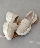 【ブリジット バーキン/Bridget Birkin】の【Round About】ボリュームソールローファー 人気、トレンドファッション・服の通販 founy(ファニー) ファッション Fashion レディースファッション Fashion for Women クッション Cushion, Throw Pillow 軽量 Lightweight, Ultra Light シューズ Shoes, Footwear ドレス Dress, One-Piece ライニング Inner Lining, Inner Fabric, Lined ビジネス 仕事 通勤 Business / Work / Commuting thumbnail アイボリー|ID: prp329100004636997 ipo3291000000036177324