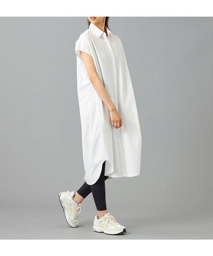 【チャコット/Chacott】のChacott BALANCE EasyCare+ シャツワンピース インテリア・キッズ・メンズ・レディースファッション・服の通販 founy(ファニー) https://founy.com/ ファッション Fashion レディースファッション Fashion for Women ワンピース Dresses シャツワンピース / 1枚で着映えコーデ Shirt Dresses 吸水 Absorbent, Quick-Dry ストレッチ Stretch, Stretchy Fabric スポーツ Sports, Activewear スリーブ Sleeve, Long Sleeve / Short Sleeve パウダー Powder, Soft Tone フレンチ French, French Style おすすめ Recommended / Our Picks エレガント 上品 Elegant ビジネス 仕事 通勤 Business / Work / Commuting |ID: prp329100004637032 ipo3291000000033412035