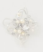 【エニィ スィス/any SiS】のフルールビジュー調 ブローチ シルバー|ID: prp329100004637228 ipo3291000000034296787