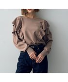 【イェッカ ヴェッカ/YECCA VECCA】のラッフルニット 人気、トレンドファッション・服の通販 founy(ファニー) ファッション Fashion レディースファッション Fashion for Women トップス・カットソー Cut & Sew Tops ニット Knit Tops & Sweaters おすすめ Recommended / Our Picks セーター Sweater, Knitwear ボトム Bottoms, Lower Wear ポケット Pocket, Pocket Detail ラッフル Ruffle, Frill 今季 This Season, Current Season A/W・秋冬 Autumn/Winter thumbnail Beige|ID: prp329100004637315 ipo3291000000033542035