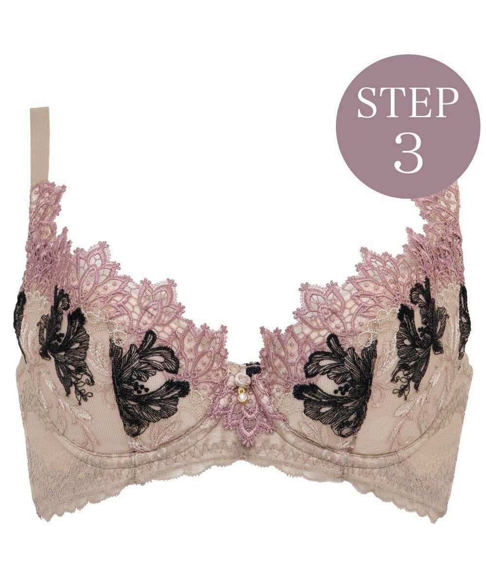 【ブラデリス ニューヨーク/BRADELIS New York】の【BRADELIS New York / 育乳STEP3 持ち上げる】ヴィオラステップ3ブラ25A1 インテリア・キッズ・メンズ・レディースファッション・服の通販 founy(ファニー) ファッション Fashion レディースファッション Fashion for Women アンダー Underwear Essentials コンパクト Compact, Small Size 切替 Switching, Contrast Panel ショーツ Shorts, Short Pants シンプル Simple, Minimal ジュエリー Jewelry, Accessories デコルテ Décolleté, Neckline バランス Balance, Style Balance ブラジャー Bra, Lingerie ポケット Pocket, Pocket Detail ラップ Wrap, Wrap Design リーフ Leaf, Botanical Leaf レース Lace, Lace Fabric ローズ Rose, Rose Motif ワイヤー Wire, Wired Bra おすすめ Recommended / Our Picks エレガント 上品 Elegant アンティックローズ|ID: prp329100004637546 ipo3291000000033419969