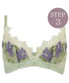 【ブラデリス ニューヨーク/BRADELIS New York】の【BRADELIS New York / 育乳STEP3 持ち上げる】ヴィオラステップ3ブラ25A1 人気、トレンドファッション・服の通販 founy(ファニー) ファッション Fashion レディースファッション Fashion for Women アンダー Underwear Essentials コンパクト Compact, Small Size 切替 Switching, Contrast Panel ショーツ Shorts, Short Pants シンプル Simple, Minimal ジュエリー Jewelry, Accessories デコルテ Décolleté, Neckline バランス Balance, Style Balance ブラジャー Bra, Lingerie ポケット Pocket, Pocket Detail ラップ Wrap, Wrap Design リーフ Leaf, Botanical Leaf レース Lace, Lace Fabric ローズ Rose, Rose Motif ワイヤー Wire, Wired Bra おすすめ Recommended / Our Picks エレガント 上品 Elegant thumbnail リーフグリーン|ID: prp329100004637546 ipo3291000000033419971