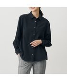 【ジェイ プレス/J.PRESS】のピーチポプリン シャツ ブラック系|ID: prp329100004637620 ipo3291000000033420645