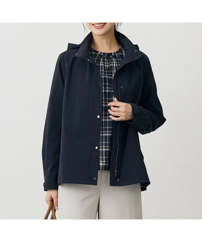【ジェイ プレス/J.PRESS】の【洗える】ARTIROSA フーデット コート インテリア・キッズ・メンズ・レディースファッション・服の通販 founy(ファニー) https://founy.com/ ファッション Fashion レディースファッション Fashion for Women アウター Coat / Outerwear Collection コート・ロングコート・ピーコート Long Coats, Peacoats & More レディースジャケット・軽アウター Jackets ヴィンテージ Vintage Style 洗える Machine Washable ジャケット Jacket, Outerwear タフタ Taffeta, Structured Fabric ドット Polka Dot, Dot Pattern なめらか Smooth, Silky Texture A/W・秋冬 Autumn/Winter |ID: prp329100004637628 ipo3291000000033420691