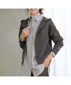 【ジェイ プレス/J.PRESS】のダンボールジャージー ジップアップ パーカー スレート系|ID: prp329100004637635 ipo3291000000034188703