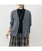【ジェイ プレス/J.PRESS】の【洗える】ジャージー Vネック カーディガン ダルブルー系|ID: prp329100004637639 ipo3291000000033420810