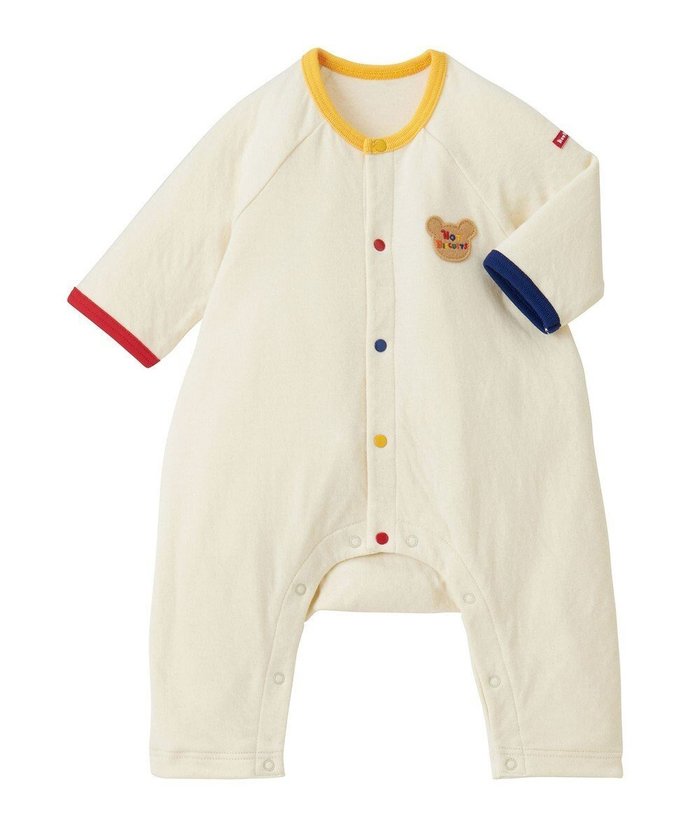 【ミキハウスホットビスケッツ/MIKI HOUSE HOT BISCUITS / KIDS】の【60-80cm】 接結天竺 カバーオール インテリア・キッズ・メンズ・レディースファッション・服の通販 founy(ファニー) https://founy.com/ ファッション Fashion キッズファッション Fashion for Kids 春 Spring 秋 Autumn カラフル Colorful Design シンプル Simple, Minimal 長袖 Long Sleeve, Full Sleeve ベビー Baby, Babywear ロンパース Romper, Jumpsuit 冬 Winter / This Winter S/S・春夏 SS, Spring/Summer, Warm Season おすすめ Recommended / Our Picks 夏 Summer |ID: prp329100004638342 ipo3291000000033429137