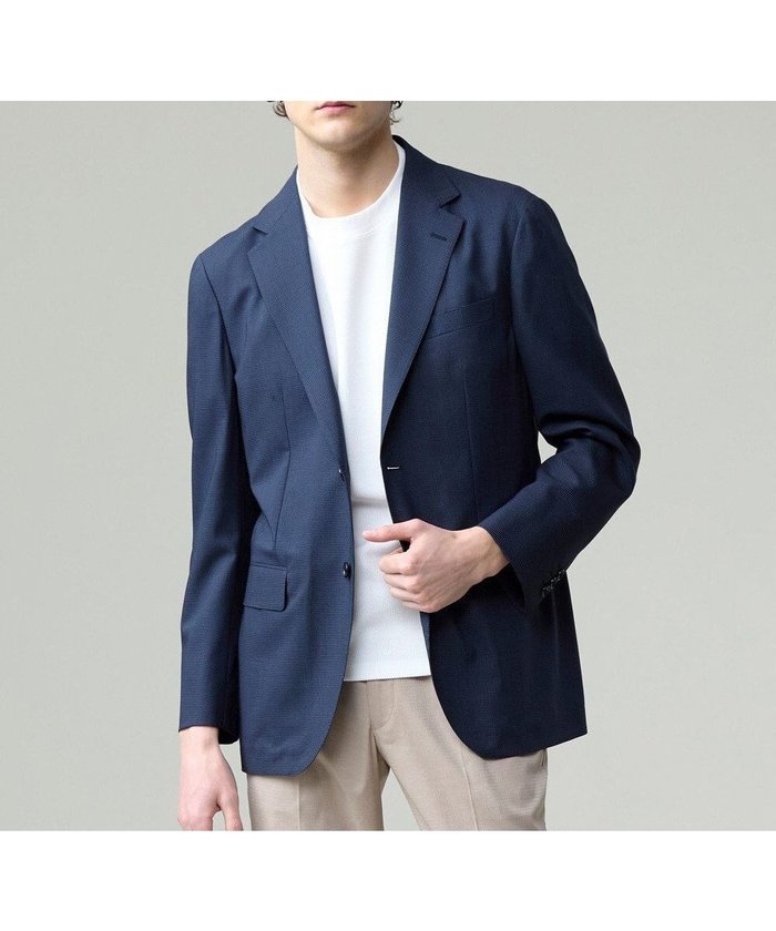 【ジェイ プレス/J.PRESS / MEN】の【WEB・一部店舗限定】フェザーライトタッチ ジャケット インテリア・キッズ・メンズ・レディースファッション・服の通販 founy(ファニー) https://founy.com/ ファッション Fashion メンズファッション Fashion for Men アウター Men's Coats Outerwear テーラードジャケット Tailored Jackets & Blazers シルク Silk, 100% Silk ジャケット Jacket, Outerwear 夏 Summer 春 Spring S/S・春夏 SS, Spring/Summer, Warm Season 軽量 Lightweight, Ultra Light |ID: prp329100004638346 ipo3291000000033429173