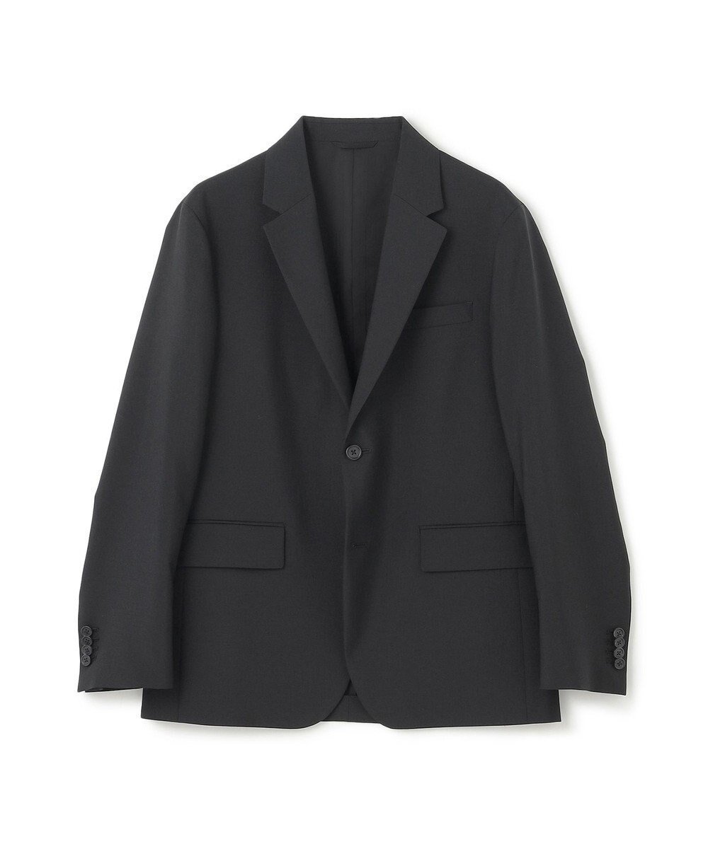 【ジョゼフ オム/JOSEPH HOMME / MEN】の【HIGH GRADE LINE】ウールモヘアポプリン ジャケット インテリア・キッズ・メンズ・レディースファッション・服の通販 founy(ファニー) 　ファッション　Fashion　メンズファッション　Fashion for Men　アウター　Men's Coats Outerwear　テーラードジャケット　Tailored Jackets & Blazers　ジャケット　Jacket, Outerwear　スプリング　Spring, Spring Collection　フォルム　Silhouette, Form　フラップ　Flap, Flap Pocket　ベーシック　Basic, Essential　ポケット　Pocket, Pocket Detail　リラックス　Relax, Relaxed Fit　エレガント 上品　Elegant　夏　Summer　春　Spring　S/S・春夏　SS, Spring/Summer, Warm Season　ブラック系|ID: prp329100004638348 ipo3291000000033429193