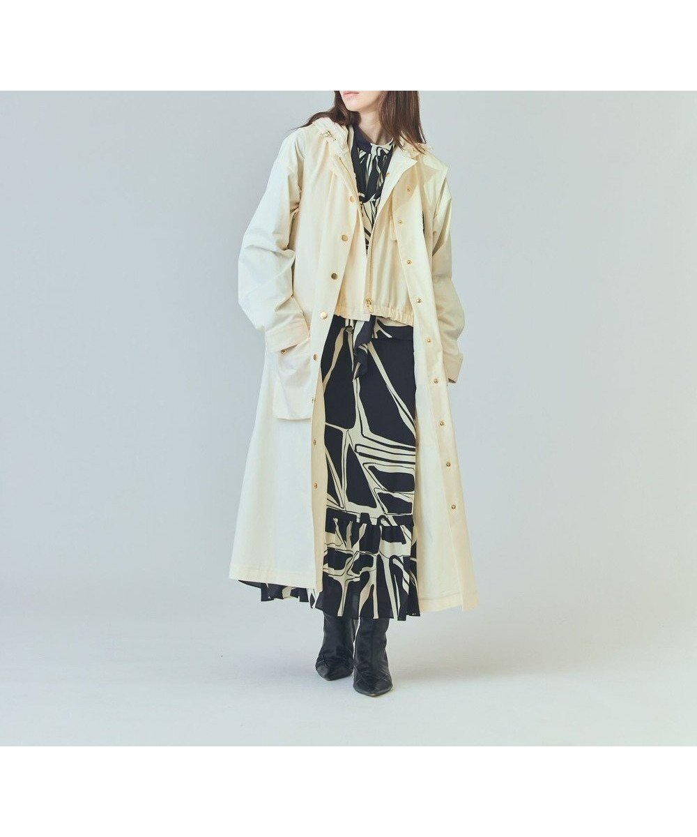 【グレース コンチネンタル/GRACE CONTINENTAL】のミリタリー3WAYコート 人気、トレンドファッション・服の通販 founy(ファニー) 　ファッション　Fashion　レディースファッション　Fashion for Women　アウター　Coat / Outerwear Collection　コート・ロングコート・ピーコート　Long Coats, Peacoats & More　レディースジャケット・軽アウター　Jackets　モッズコート・ミリタリー風アウター　Mods & Field Coats　春　Spring　ショート　Short, Short Length　ジャケット　Jacket, Outerwear　ドレス　Dress, One-Piece　ブルゾン　Blouson, Bomber Jacket　ポケット　Pocket, Pocket Detail　マニッシュ　Mannish, Boyish　ミリタリー　Military, Army Style　モッズコート　Mods Coat, Military Parka　S/S・春夏　SS, Spring/Summer, Warm Season　おすすめ　Recommended / Our Picks　夏　Summer　 other-1|ID: prp329100004638351 ipo3291000000033429335