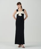 【グレース コンチネンタル/GRACE CONTINENTAL】のサテンリボンロングドレス キナリ|ID: prp329100004638354 ipo3291000000033429428