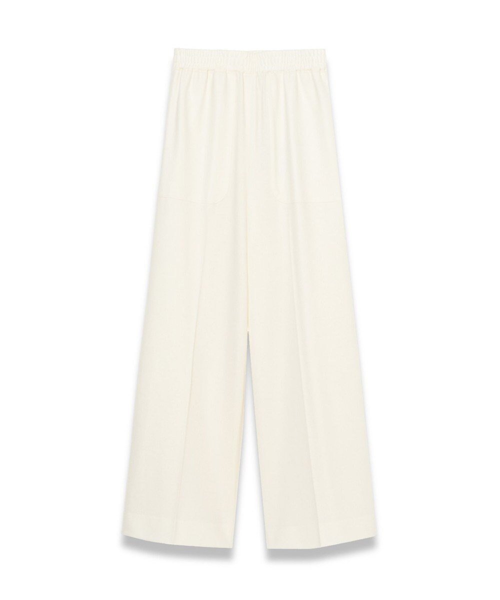 【ジョゼフ/JOSEPH】の【WEB OUTLET限定】バランサーミル フレアートラウザーズ インテリア・キッズ・メンズ・レディースファッション・服の通販 founy(ファニー) 　ファッション　Fashion　レディースファッション　Fashion for Women　パンツ　Pants & Trousers　アウトレット　Outlet / Clearance　クロップド　Cropped, Short Length　スペシャル　Special, Limited Edition　エレガント 上品　Elegant　A/W・秋冬　Autumn/Winter　Ivory|ID: prp329100004638355 ipo3291000000033429469