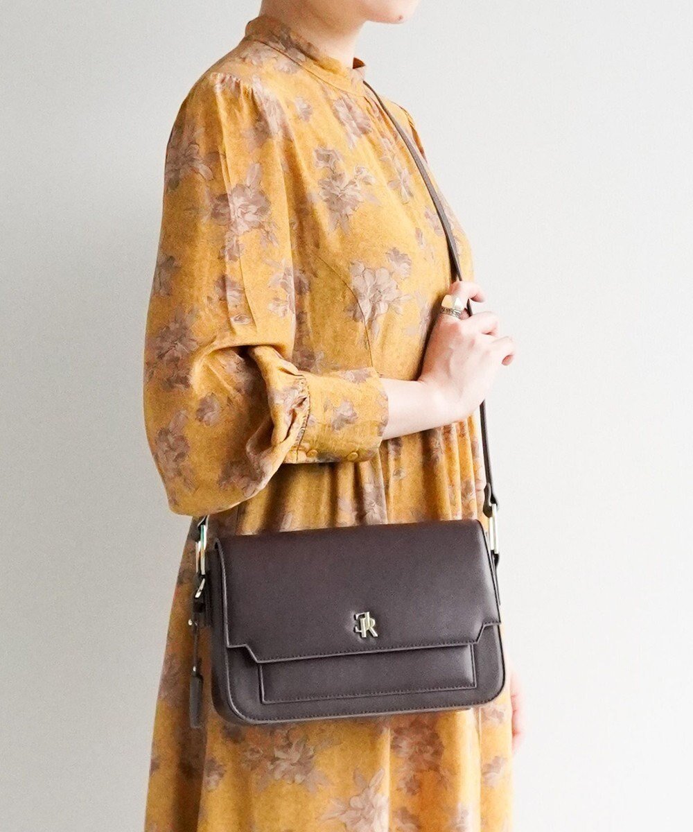 【エースバッグズアンドラゲッジ/ACE BAGS & LUGGAGE】のJewelna Rose レヴィー ショルダーバッグ 11934 ジュエルナローズ インテリア・キッズ・メンズ・レディースファッション・服の通販 founy(ファニー) 　ファッション　Fashion　レディースファッション　Fashion for Women　クラシカル　Classical, Vintage-Inspired　コンパクト　Compact, Small Size　チャーム　Charm, Pendant　フラップ　Flap, Flap Pocket　ポケット　Pocket, Pocket Detail　モチーフ　Motif, Design Theme　再入荷　Restock / Back in Stock　おすすめ　Recommended / Our Picks　エレガント 上品　Elegant　ブラウン|ID: prp329100004638362 ipo3291000000033430024