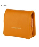 【ツモリチサト キャリー/tsumori chisato CARRY】のソフトラム 2つ折り財布 ミニ財布 キャメル|ID: prp329100004638364 ipo3291000000033710964