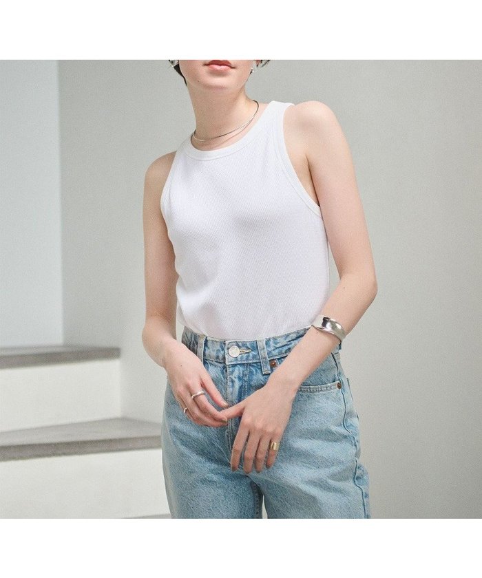 【ハッシュニュアンス/#Newans】の【洗える】アメスリタンクトップ インテリア・キッズ・メンズ・レディースファッション・服の通販 founy(ファニー) https://founy.com/ ファッション Fashion レディースファッション Fashion for Women トップス・カットソー Cut & Sew Tops 2023年 2023 2023春夏・S/S Spring/Summer 2023 SS23 インナー Innerwear タンク Tank Top, Sleeveless Top 夏 Summer 春 Spring S/S・春夏 SS, Spring/Summer, Warm Season 洗える Machine Washable |ID: prp329100004638455 ipo3291000000034424057