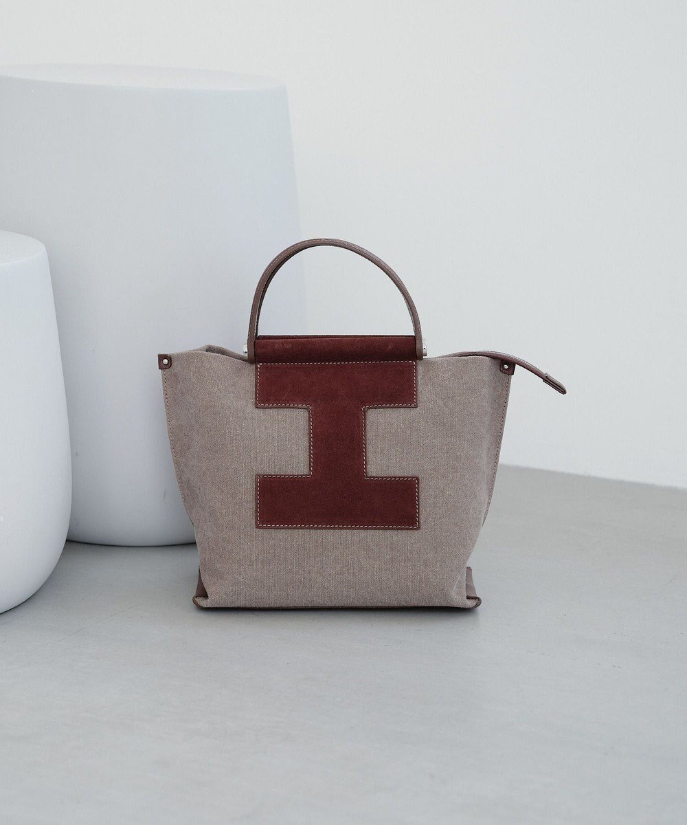 【イアクッチ/IACUCCI】のソルベット S CANVAS/SUEDE インテリア・キッズ・メンズ・レディースファッション・服の通販 founy(ファニー) 　ファッション　Fashion　レディースファッション　Fashion for Women　バッグ　Bags　キャンバス　Canvas, Canvas Fabric　コンパクト　Compact, Small Size　今季　This Season, Current Season　ショルダー　Shoulder, Shoulder Strap　シルバー　Silver, Metallic Silver　財布　Wallet, Purse　人気　Popular, Best Seller　メタル　Metal, Metal Parts　A/W・秋冬　Autumn/Winter　新作・新入荷　New Arrivals / New In　夏　Summer　エレガント 上品　Elegant　2025年　2025　2025-2026秋冬・A/W　Autumn/Winter 2025–26 AW25–26　ブラウン|ID: prp329100004638480 ipo3291000000033431575