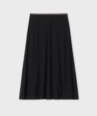 【ポール スミス/Paul Smith】の【洗える】バックサテン ジョーゼット フレアスカート ブラック|ID: prp329100004638517 ipo3291000000033431775