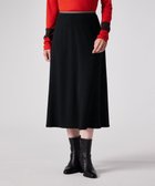 【ポール スミス/Paul Smith】の【洗える】バックサテン ジョーゼット フレアスカート ブラック|ID: prp329100004638517 ipo3291000000033623745