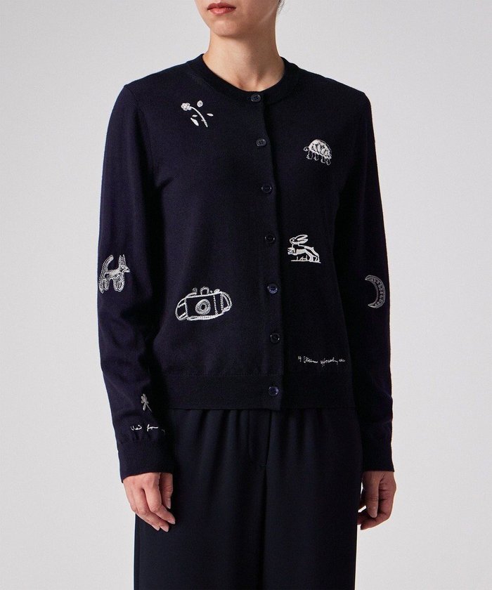 【ポール スミス/Paul Smith】の【洗える】チャーム エンブロイダリー カーディガン インテリア・キッズ・メンズ・レディースファッション・服の通販 founy(ファニー) https://founy.com/ ファッション Fashion レディースファッション Fashion for Women トップス・カットソー Cut & Sew Tops カーディガン・羽織り Layered Style Cardigans エンブロイダリー Embroidery Design カーディガン Cardigan, Knitwear チャーム Charm, Pendant モチーフ Motif, Design Theme エレガント 上品 Elegant 夏 Summer S/S・春夏 SS, Spring/Summer, Warm Season 洗える Machine Washable A/W・秋冬 Autumn/Winter |ID: prp329100004638522 ipo3291000000033861029