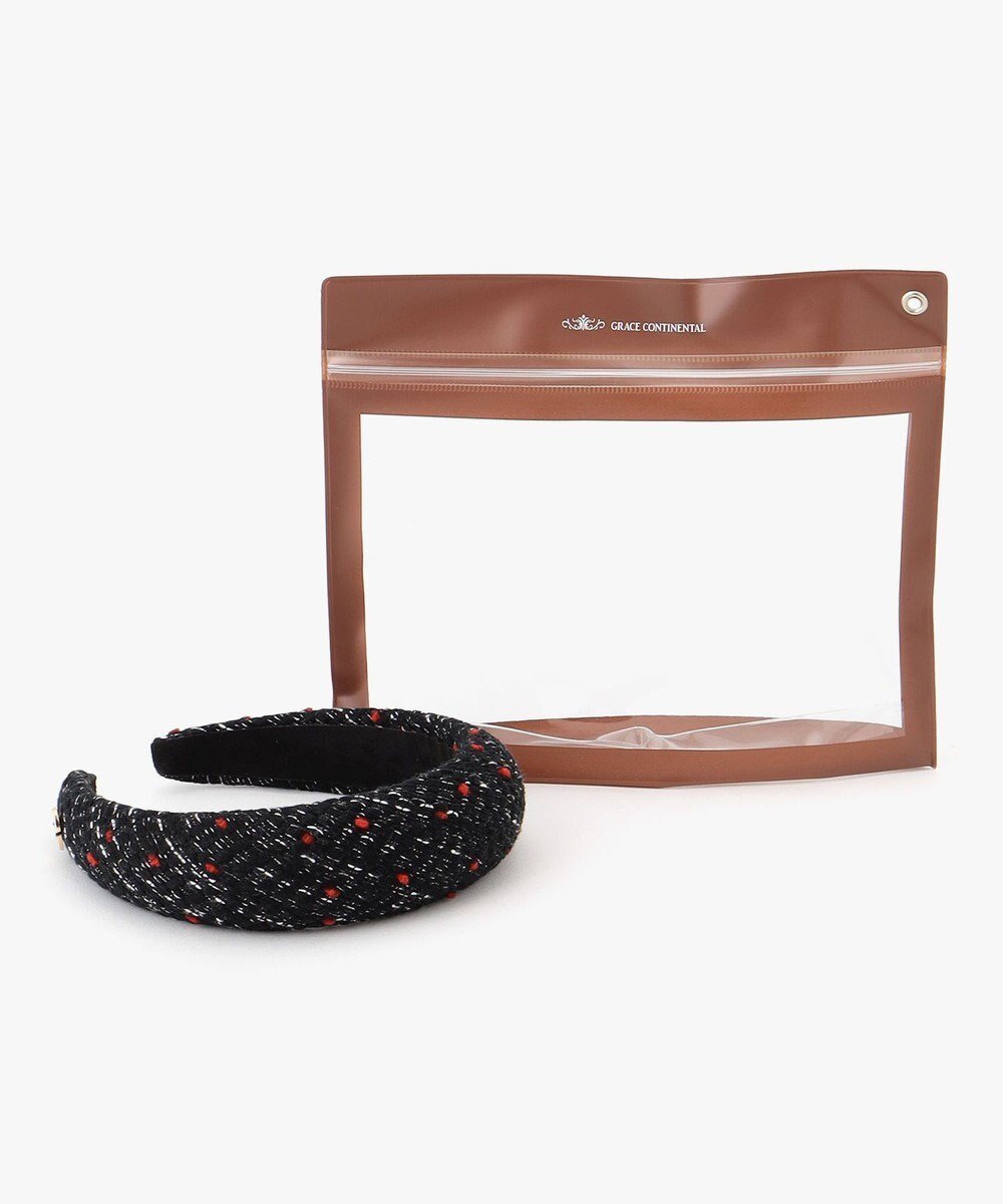 【グレース コンチネンタル/GRACE CONTINENTAL】のFabricカチューシャ インテリア・キッズ・メンズ・レディースファッション・服の通販 founy(ファニー) 　ファッション　Fashion　レディースファッション　Fashion for Women　シュシュ&ヘアアクセ/ヘアアレンジ　Scrunchies & Hair Accessories　アクセサリー　Fashion Accessories　クラシカル　Classical, Vintage-Inspired　ファブリック　Fabric, Textile　今季　This Season, Current Season　グレー|ID: prp329100004638523 ipo3291000000033431829