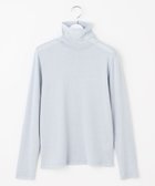 【ジェイ プレス/J.PRESS】の【洗える】タートルジャージー カットソー サックスラメ系|ID: prp329100004638564 ipo3291000000033432383