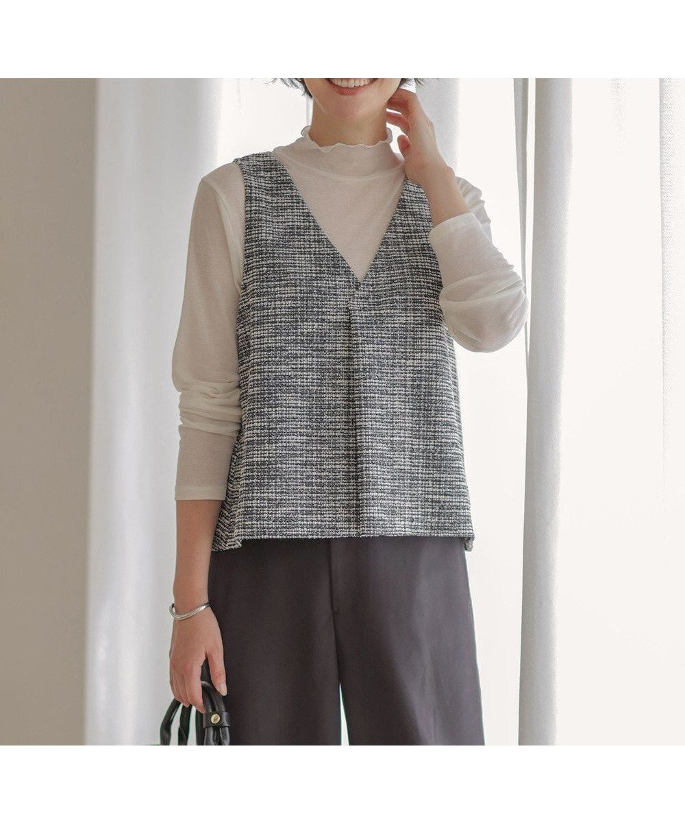 【ジェイ プレス/J.PRESS】の【WEB限定】ラメツイード ビスチェ 人気、トレンドファッション・服の通販 founy(ファニー) ファッション Fashion レディースファッション Fashion for Women トップス・カットソー Cut & Sew Tops シャツ・ブラウス・オフィスカジュアル Elegant Blouses & Button-Ups ロングTシャツ・Tシャツ Longline T-Shirts & Tees カットソー・ベーシックTシャツ Cut-and-Sewn Tops / Stretch Tees & Basics ビスチェ Bustiers & Corset Tops / Layered Bustier Style インナー Innerwear カットソー Cut and Sewn Top シンプル Simple, Minimal タートルネック Turtleneck, High Neck ツイード Twill, Twill Weave ビスチェ Bustier, Corset Top ベスト Vest, Waistcoat ロング Long, Long-Length 夏 Summer S/S・春夏 SS, Spring/Summer, Warm Season A/W・秋冬 Autumn/Winter other-1|ID: prp329100004638566 ipo3291000000033819835