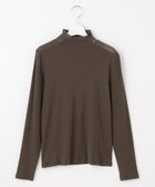 【ジェイ プレス/J.PRESS】の【WEB限定】シアーストレッチフライス メローネック シアー カットソー 【WEB限定】ダークブラウン系|ID: prp329100004638567 ipo3291000000035627295