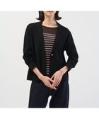 【ジェイ プレス/J.PRESS】のVIGODA テーラード ニット ジャケット ブラック系|ID: prp329100004638570 ipo3291000000034331613