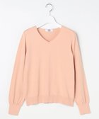【ジェイ プレス/J.PRESS】の【人気のため新色追加・洗える】PRINCE Vネック ニット ピンク系1|ID: prp329100004638574 ipo3291000000033833852