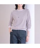 【ジェイ プレス/J.PRESS】の【WEB限定】PRINCE クルーネック ニット 【WEB限定】トップベージュ×ダークブラウン系|ID: prp329100004638576 ipo3291000000033432540