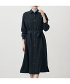 【ジェイ プレス/J.PRESS】の【洗える】ピーチポプリン ワンピース ブラック系|ID: prp329100004638580 ipo3291000000033432582