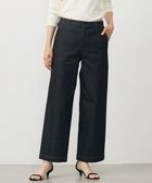 【ジェイ プレス/J.PRESS】の【洗える】ハイパワーデニムツイル ワイドデニム ブラック系|ID: prp329100004638582 ipo3291000000033432595