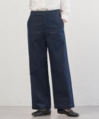 【ジェイ プレス/J.PRESS】の【WEB限定カラーあり】ハイパワーデニムツイル ワイドパンツ 人気、トレンドファッション・服の通販 founy(ファニー) ファッション Fashion レディースファッション Fashion for Women パンツ Pants & Trousers ストレッチ Stretch, Stretchy Fabric ストレート Straight, Straight Cut デニム Denim, Jeans Material ドット Polka Dot, Dot Pattern ワイド Wide, Wide Fit A/W・秋冬 Autumn/Winter thumbnail インディゴ系|ID: prp329100004638582 ipo3291000000034737938