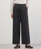 【ジェイ プレス/J.PRESS】の【WEB限定カラーあり】ハイパワーデニムツイル ワイドパンツ ブラック系|ID: prp329100004638582 ipo3291000000035515380