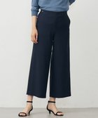【ジェイ プレス/J.PRESS】の【洗える】Shineシャンブレーツイル クロップド パンツ ネイビー系|ID: prp329100004638585 ipo3291000000033432612