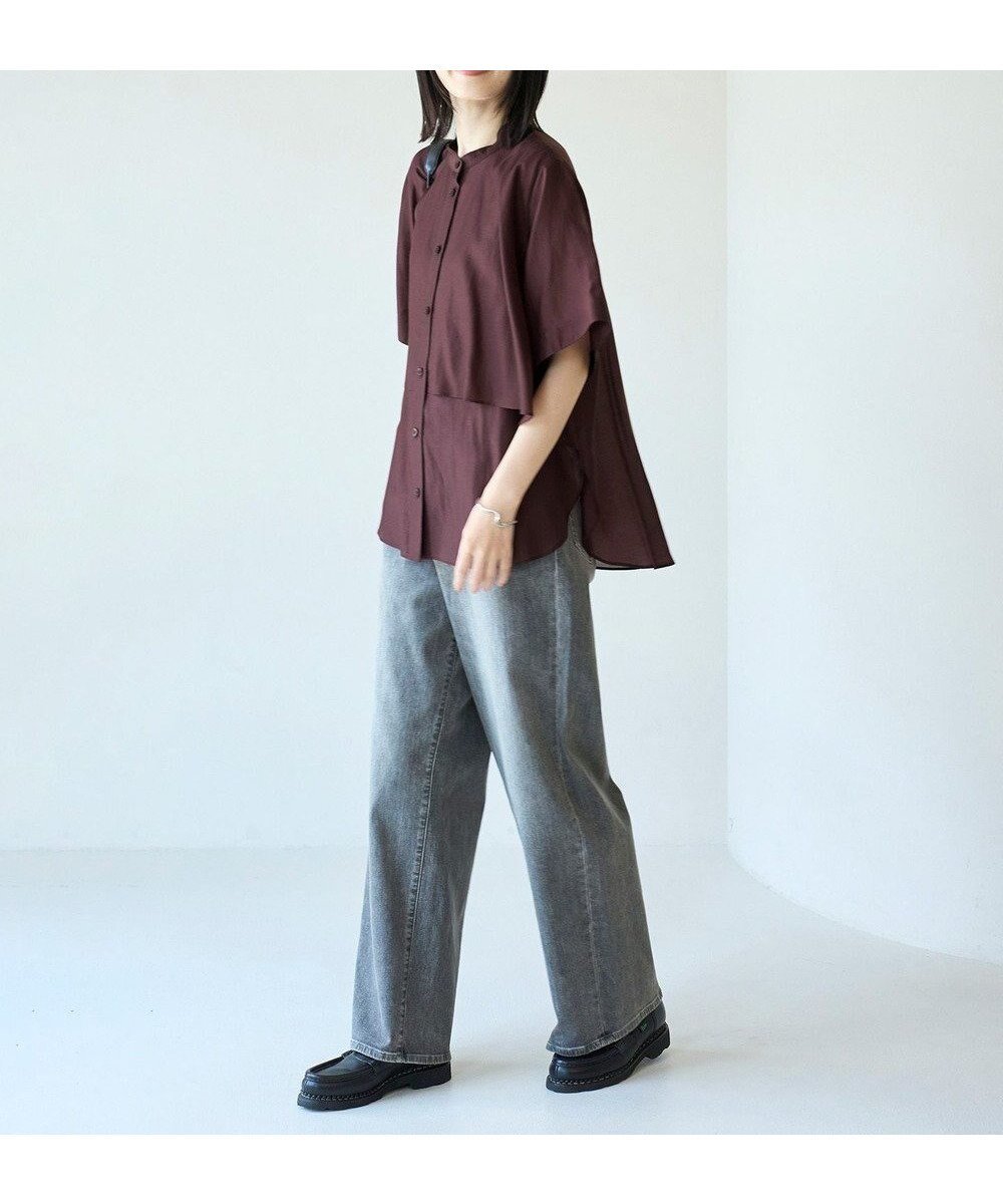 【アンフィーロ 自由区/UNFILO】の【UNFILO DENIM】撥水 ルーズワイドデニム インテリア・キッズ・メンズ・レディースファッション・服の通販 founy(ファニー) 　ファッション　Fashion　レディースファッション　Fashion for Women　パンツ　Pants & Trousers　デニムパンツ・ジーンズ・美脚デニム　Denim Jeans & Pants　ウォッシュ　Washed Finish　軽量　Lightweight, Ultra Light　ジャケット　Jacket, Outerwear　ストレッチ　Stretch, Stretchy Fabric　デニム　Denim, Jeans Material　ハイライズ　High Rise, High Waist　ベーシック　Basic, Essential　リラックス　Relax, Relaxed Fit　ワイド　Wide, Wide Fit　A/W・秋冬　Autumn/Winter　S/S・春夏　SS, Spring/Summer, Warm Season　夏　Summer　グレー|ID: prp329100004638591 ipo3291000000033432644