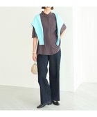 【アンフィーロ 自由区/UNFILO】の【UNFILO DENIM/新色追加】撥水ストレッチ ルーズワイドデニム インディゴ|ID: prp329100004638591 ipo3291000000036378936