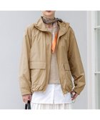 【23区/NIJYUSANKU】の【先行予約/撥水加工】ソフトメモリータフタ スタンドネック ブルゾン ベージュ系|ID:prp329100004638595