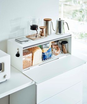 【タワー/tower】のブレッドケース タワー ワイド ホワイト 人気、トレンドファッション・服の通販 founy(ファニー) ファッション Fashion レディースファッション Fashion for Women ワイド Wide, Wide Fit |ID:prp329100004639253