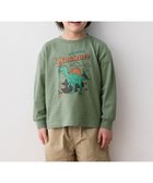 【エニファム/any FAM / KIDS】の恐竜プリント 長袖Tシャツ カーキ(スピノサウルス)|ID: prp329100004639254 ipo3291000000033440098