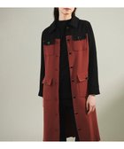 【グレース コンチネンタル/GRACE CONTINENTAL】のバイカラージャケットドレス ブラウン|ID: prp329100004639272 ipo3291000000033440376